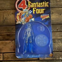 Vintage 1995 Invisible Woman Fantastic 4 - Carded 