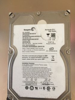 HD Seagate 1 t(1000g)
