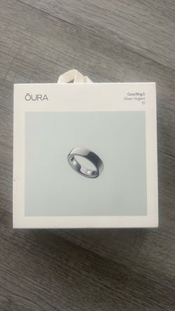 Oura Ring 5 Silver Size 10