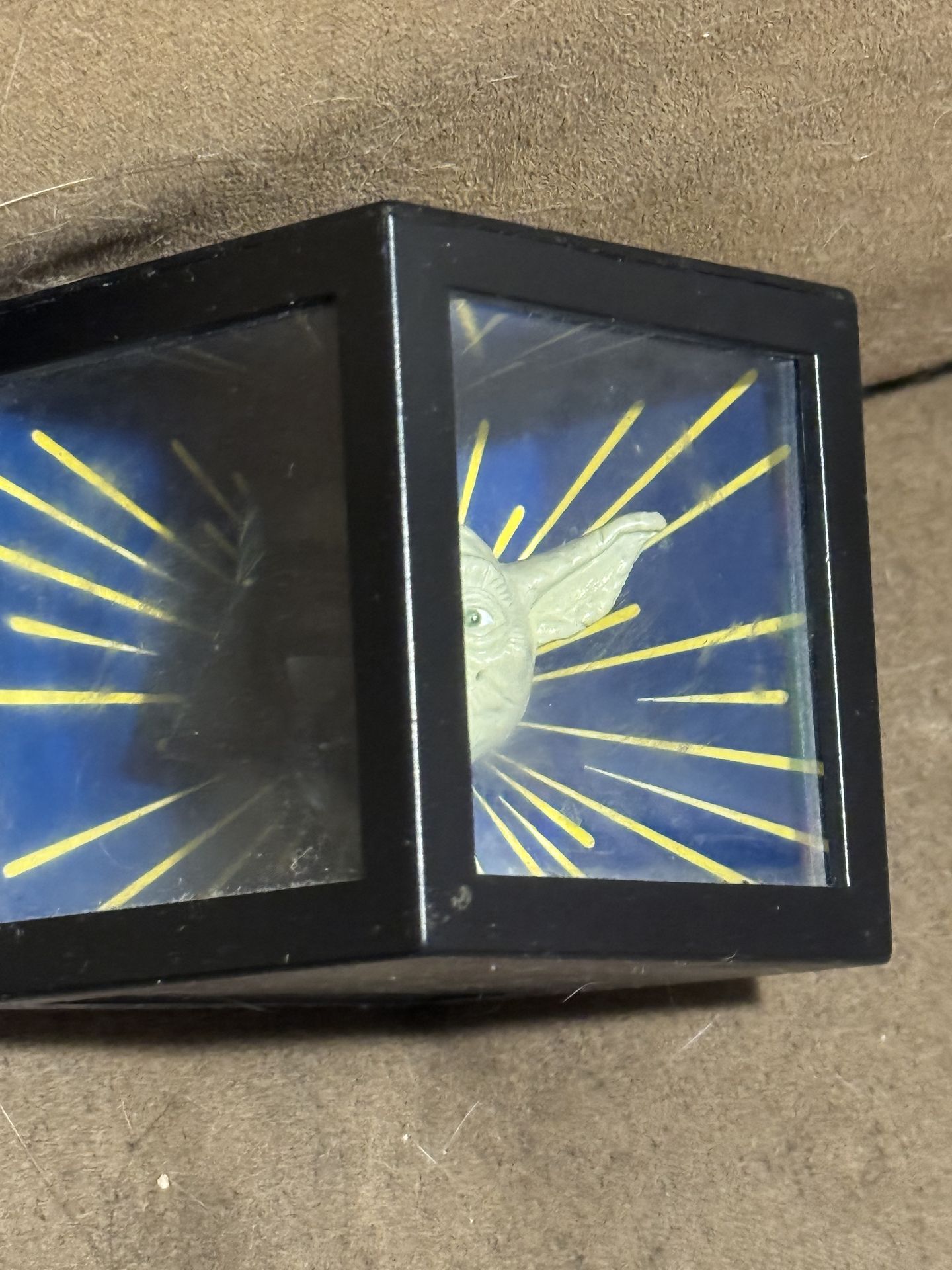 Vintage 1996 Star Wars Yoda & Darth Vader Magic Illusion Cube - Tenyo / Applause