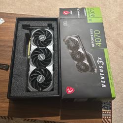 GeForce Rtx 4070 Graphics Card 