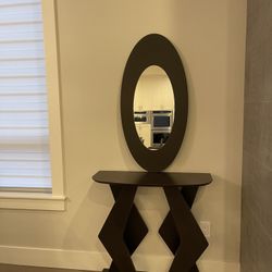 Table With Mirror