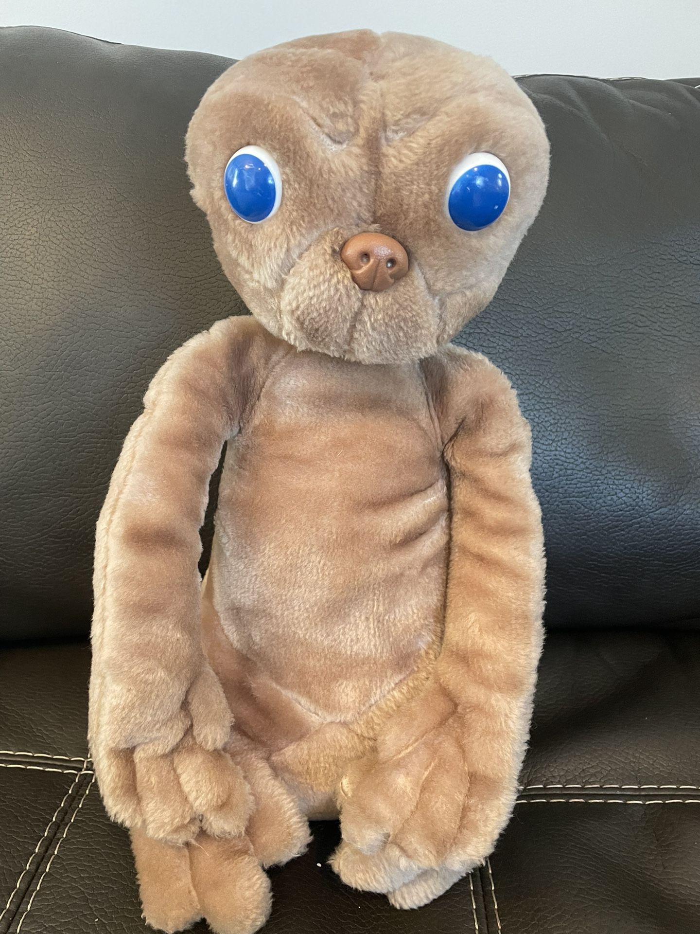 E.T. Extra Terrestrial 1980’s Stuffed Doll Toy Plush 16” RARE/VINTAGE