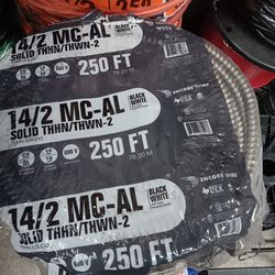 New MC metal clad cable 14/2