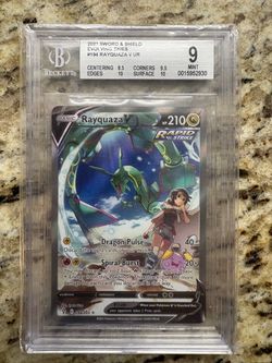 Rayquaza V UR BGS 9 Mint Pokémon Card