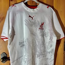 Authentic Puma Poland National Soccer Team World Cup Jersey