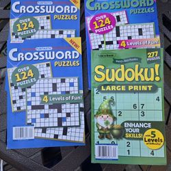 Crossword Puzzles All 4 Books For