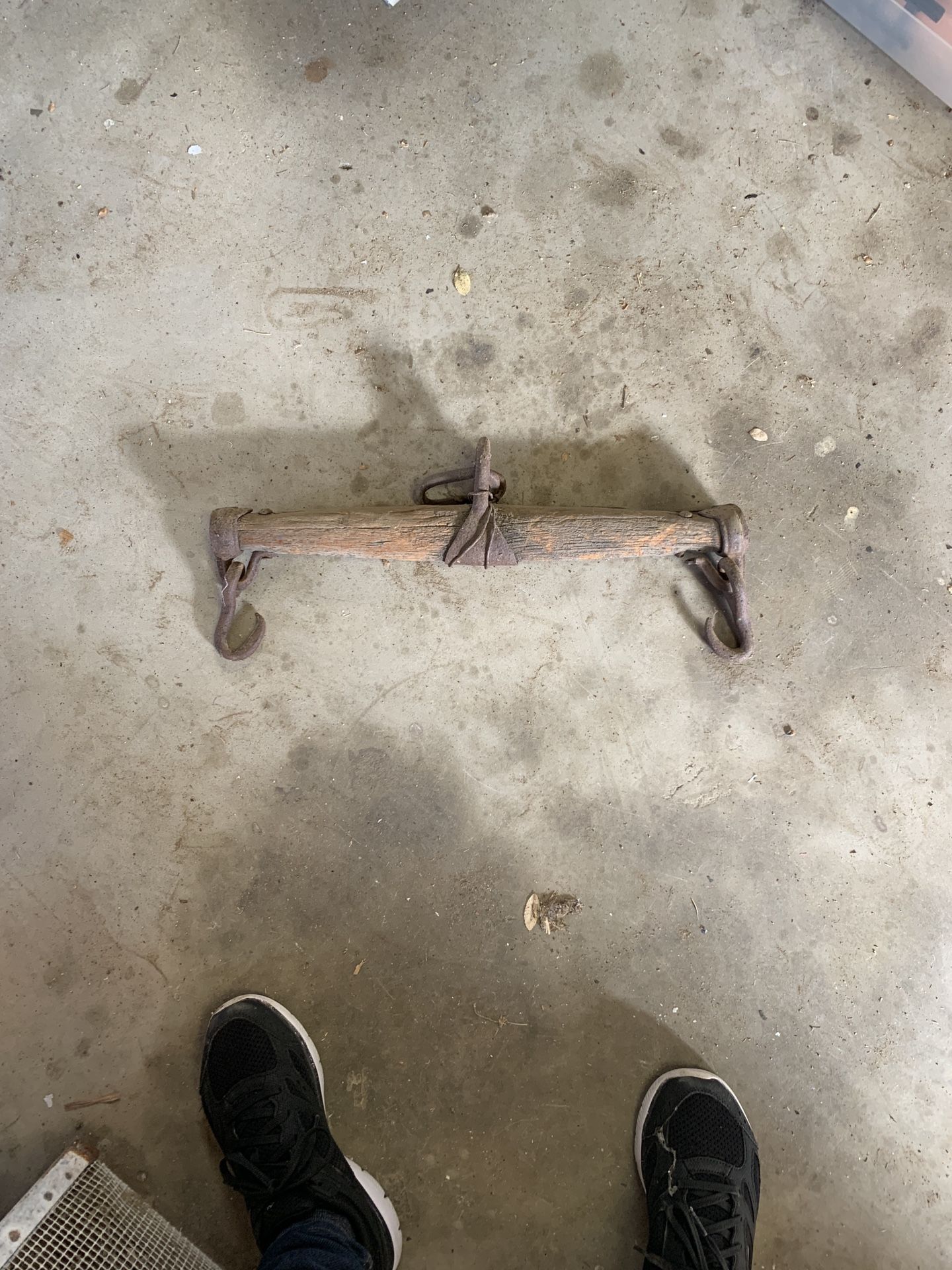 Antique Wood Iron Horse/Mule Harness