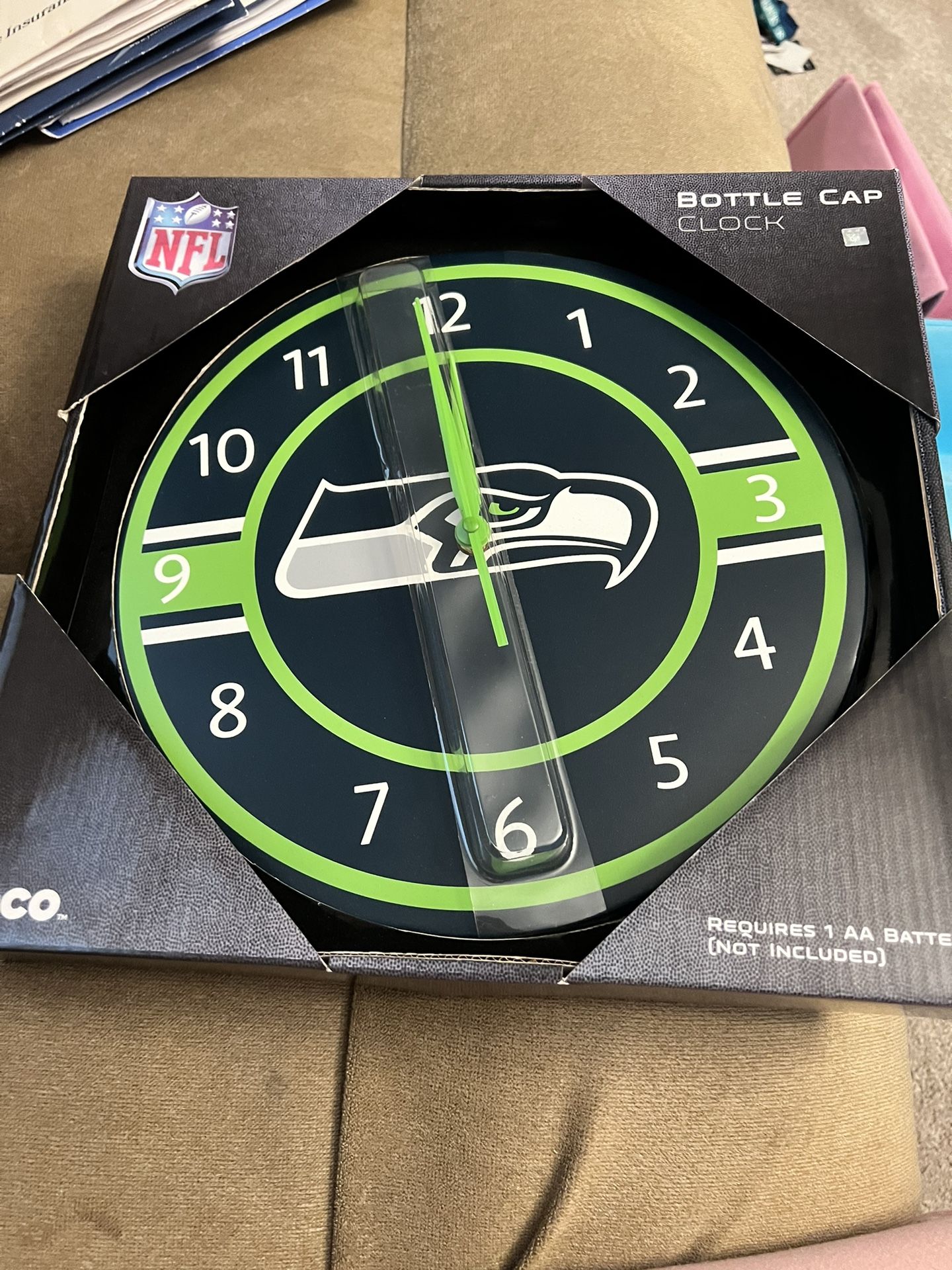 Seahawks Clock