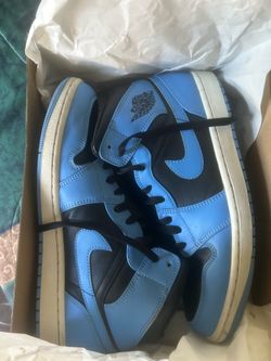 Air Jordan 1 Mid University Blue Size11(Worn)