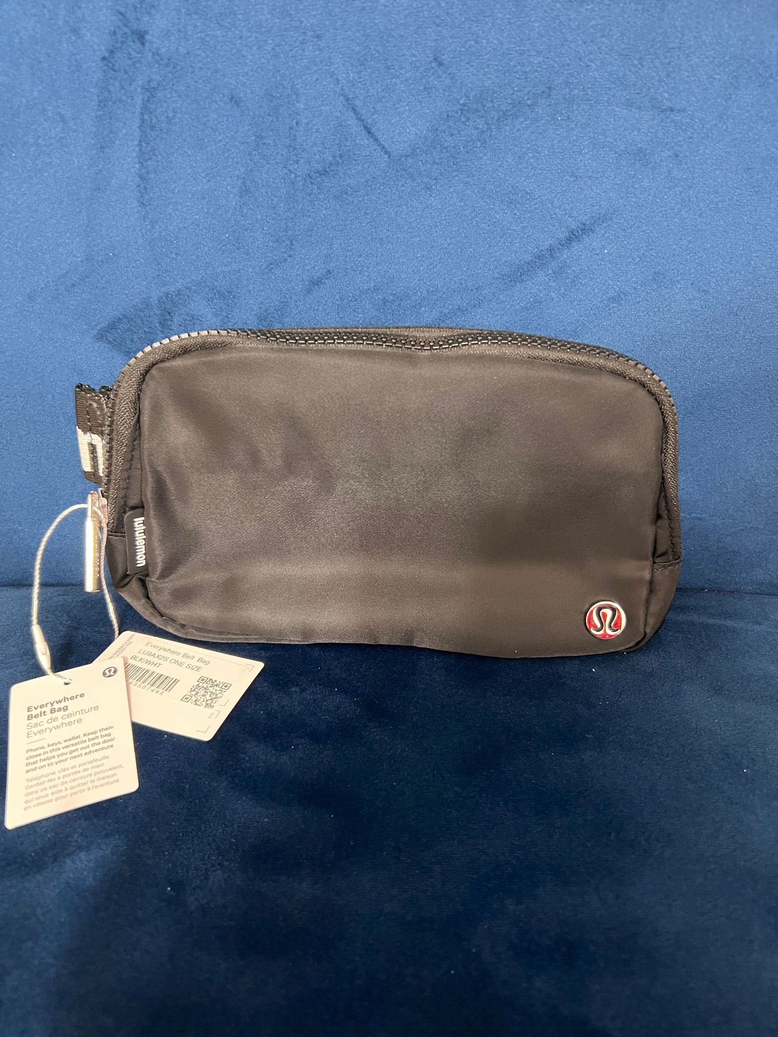 Lululemon Belt Bag Black And White 1L