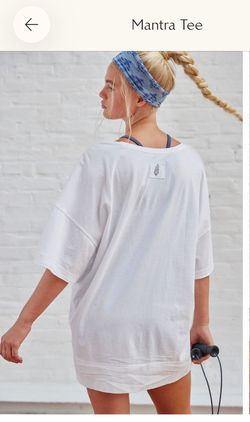 Free People Oversized Tee