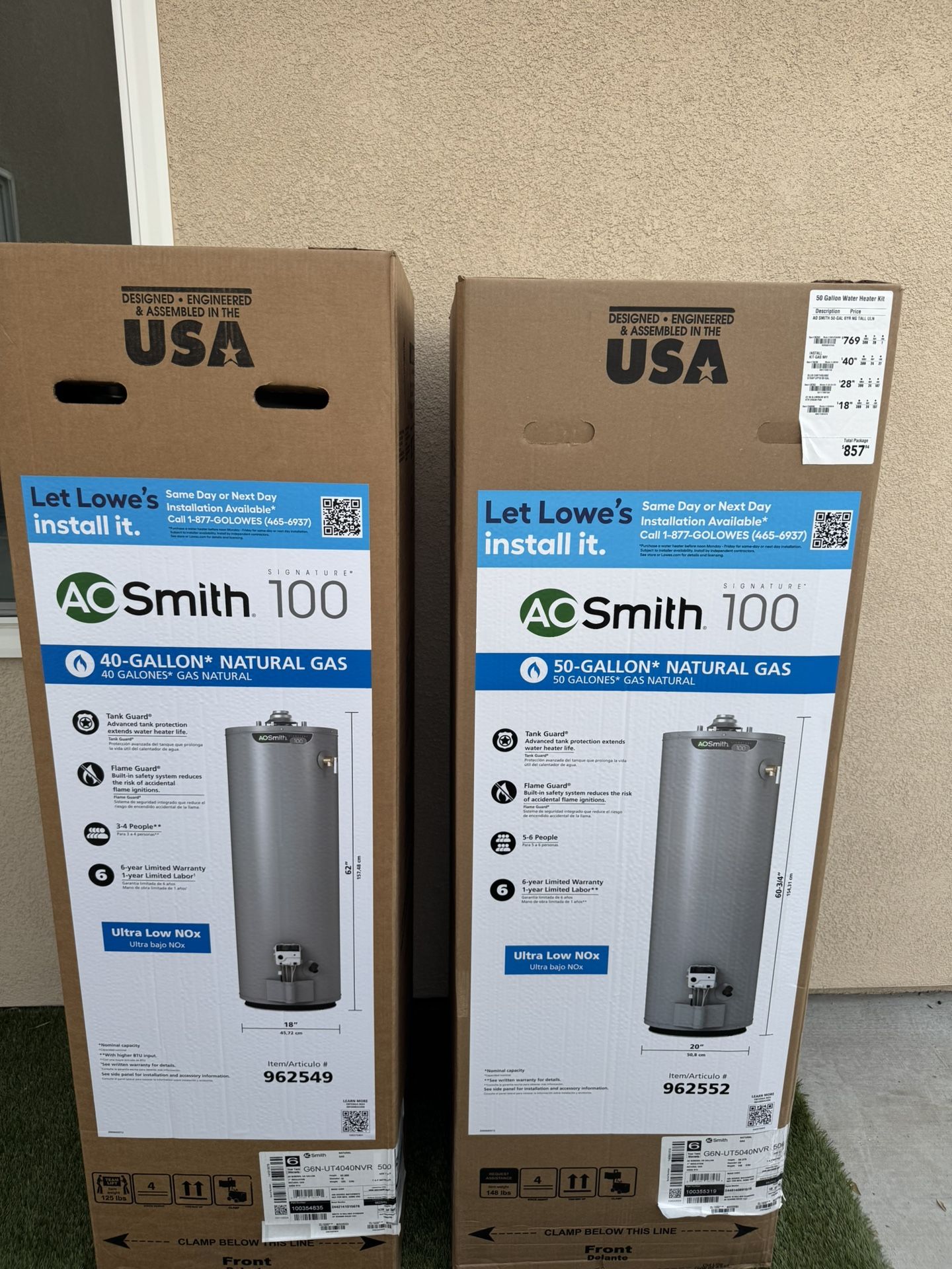 Water Heaters