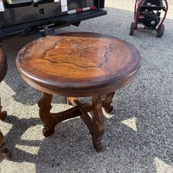 Solid Oak End Tables