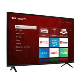 TCL 50" Class 4-Series 4K UHD HDR Roku Smart TV – 50S435 /Local Pick up