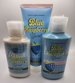 Bath & Body Works Bundle ~ BLUE RASPBERRY BURST ~ Adult & Kids ~ BRAND NEW!!