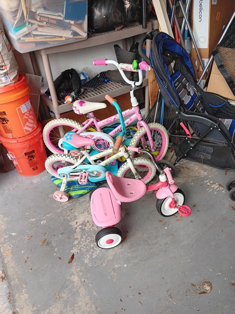 3 Kids Bikes