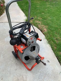 Ridged Drain Cleaning Machine