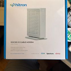 Hitron CODA56 DOCSIS 3.1 Modem (new)