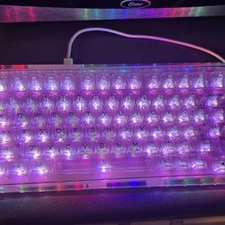 clear 81 key mechanical keyboard