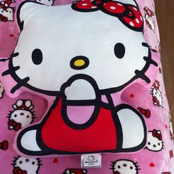 Hello Kitty, Large  Pillow