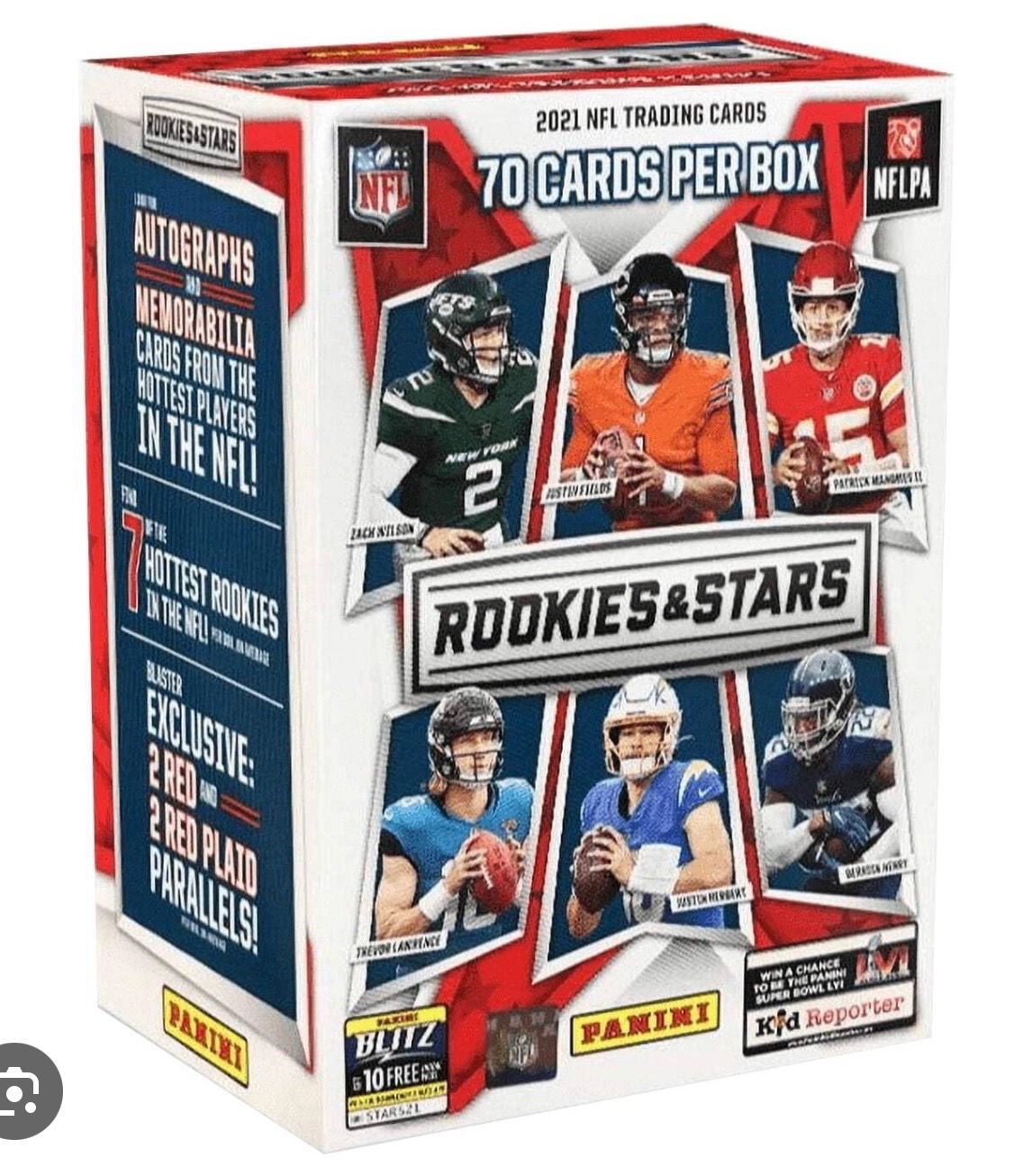 2021 panini rookies & stars football blaster