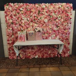 Flower Wall Backdrop