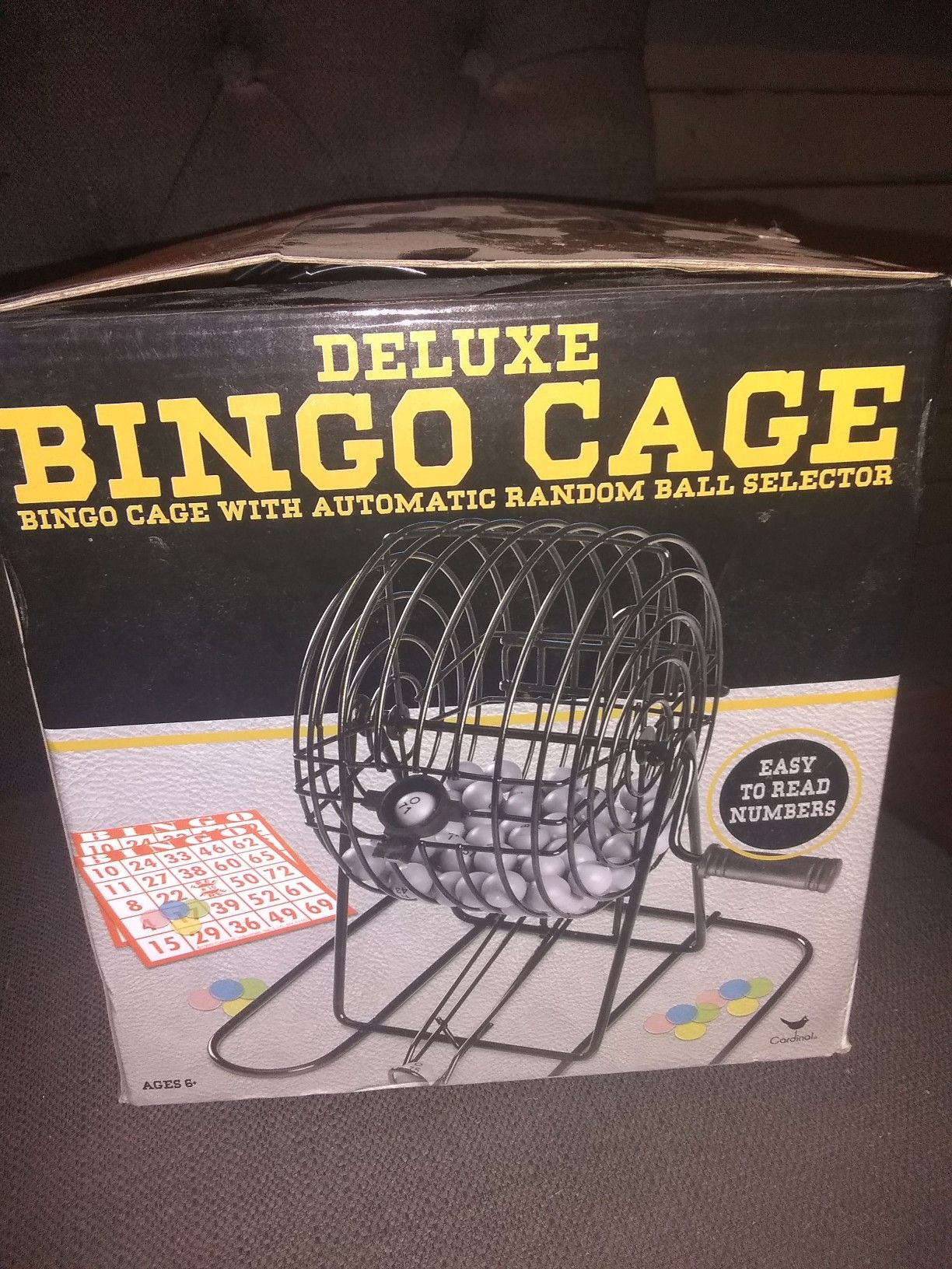 Bingo cage $5