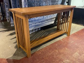 46″ Mission Style Sofa Table