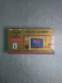 Nintendo Game and Watch Super Mario Bros 35th Anniversary Handheld