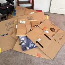 Free Moving Boxes-pending Pickup