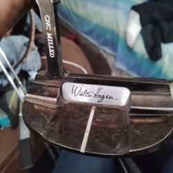 Walter Hagen Putter. Ping Lob Wedge, And A Callaway 7