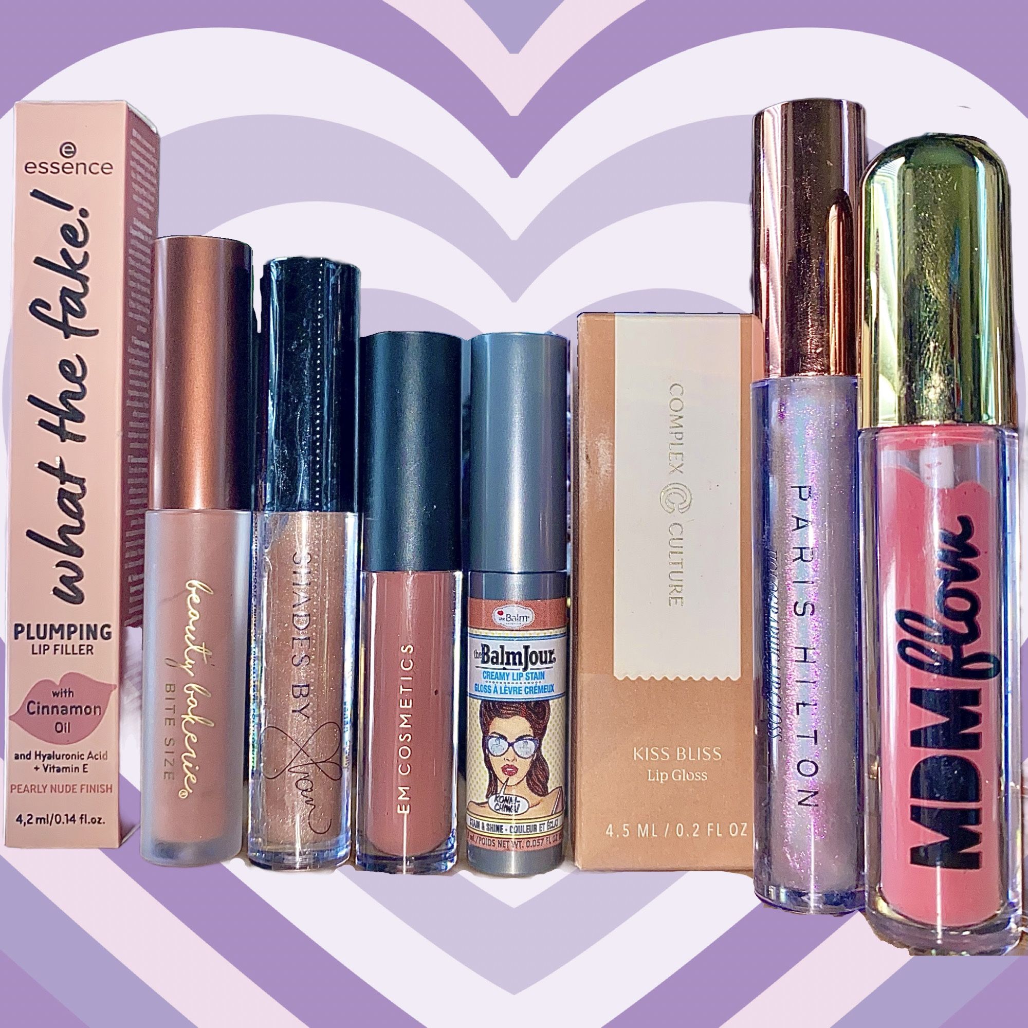 Pearls, Pinks & Nudes Lipgloss Set! MDM Flow, Shades by Shan, The Balm & More!