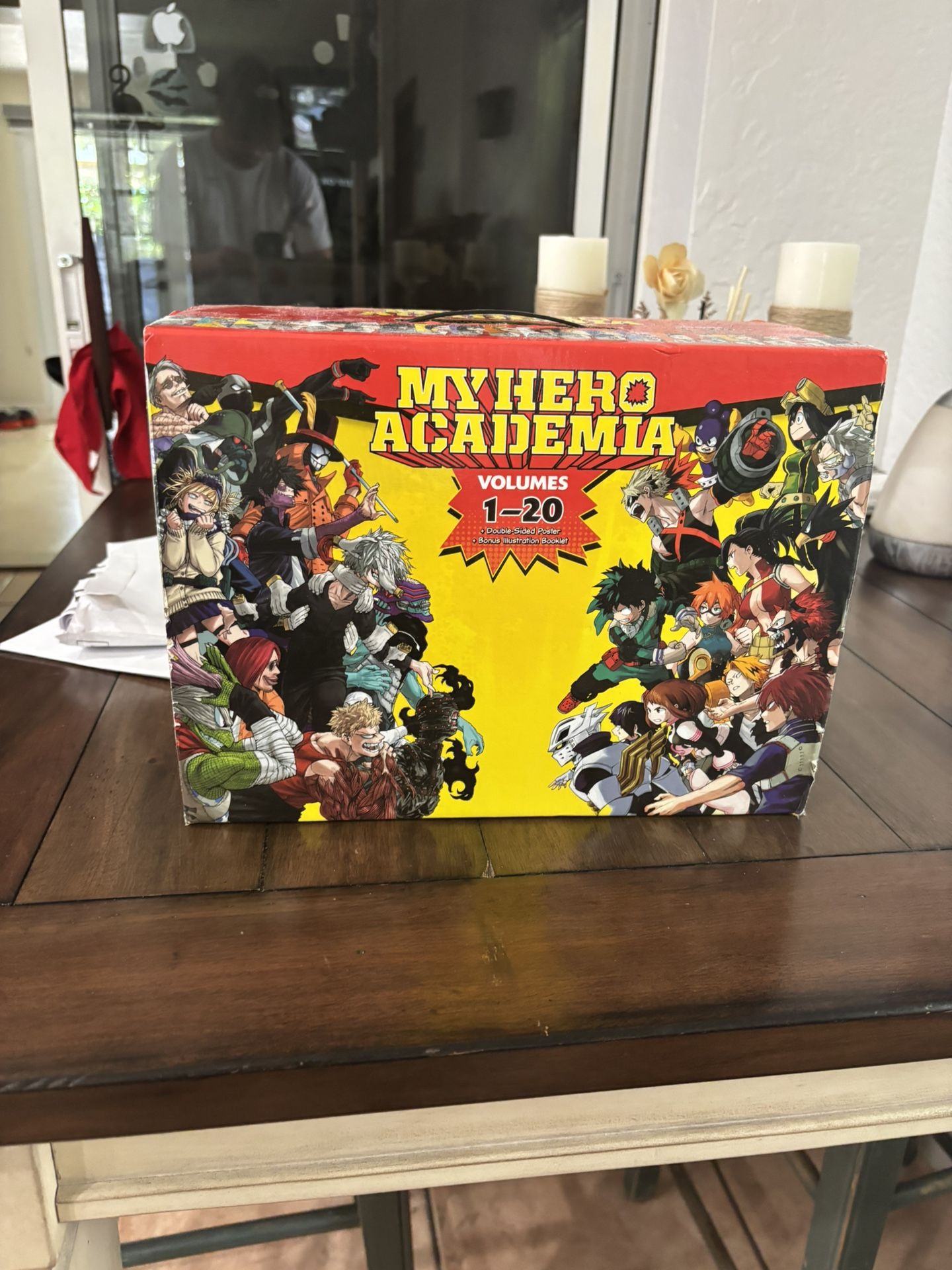 My Hero Academia Box Set Manga 1-20 with Poster