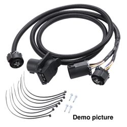 JDMSPEED 56070 T Connector Trailer Customer Wiring Harness For Ford Super Duty F150 F250
