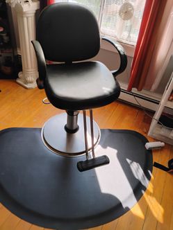 Belvedere barber chair heavy duty with mat
