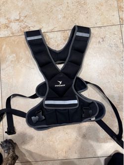 Empower 16 lb Adjustable Weighted Vest w/ Removable Weights