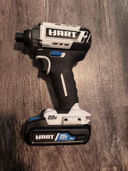 HART HPID25VN 20-VOLT 20V CORDLESS BRUSHLESS 1/4" IMPACT DRIVER