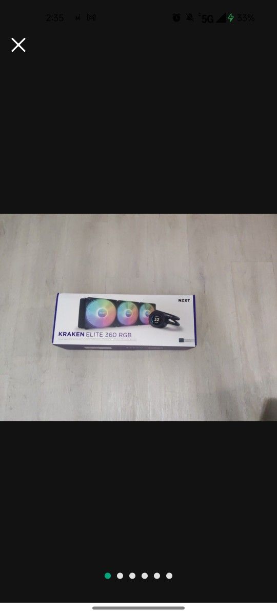 NZXT KRAKEN ELITE 360 RGB AIO