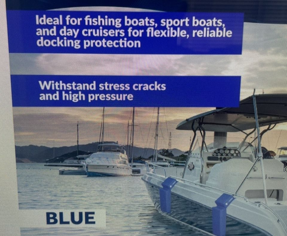 2 Pontoon Boat Fenders/ Bumpers