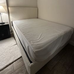Pottery Barn Bed And Foam Mattress For Sale 