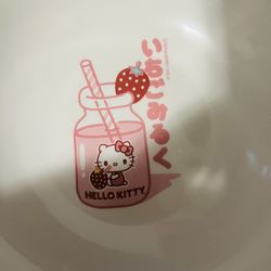 Hello Kitty Plate Bowl