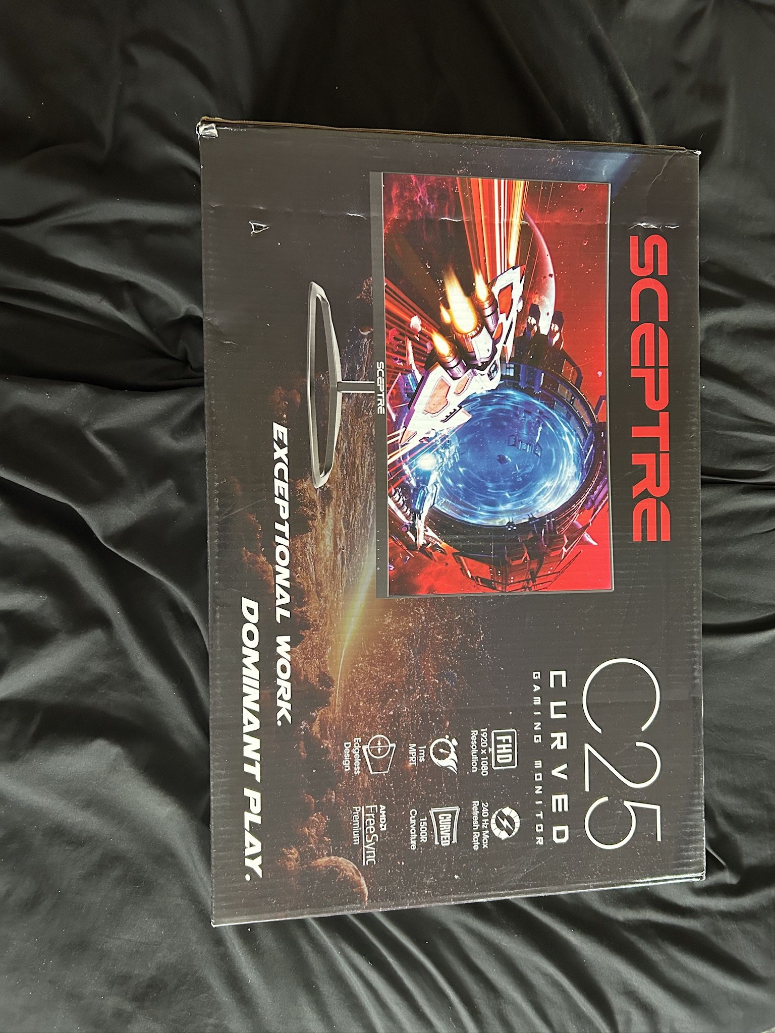 Sceptre C255B-FWT240 24.5-inch Curved Gaming Monitor