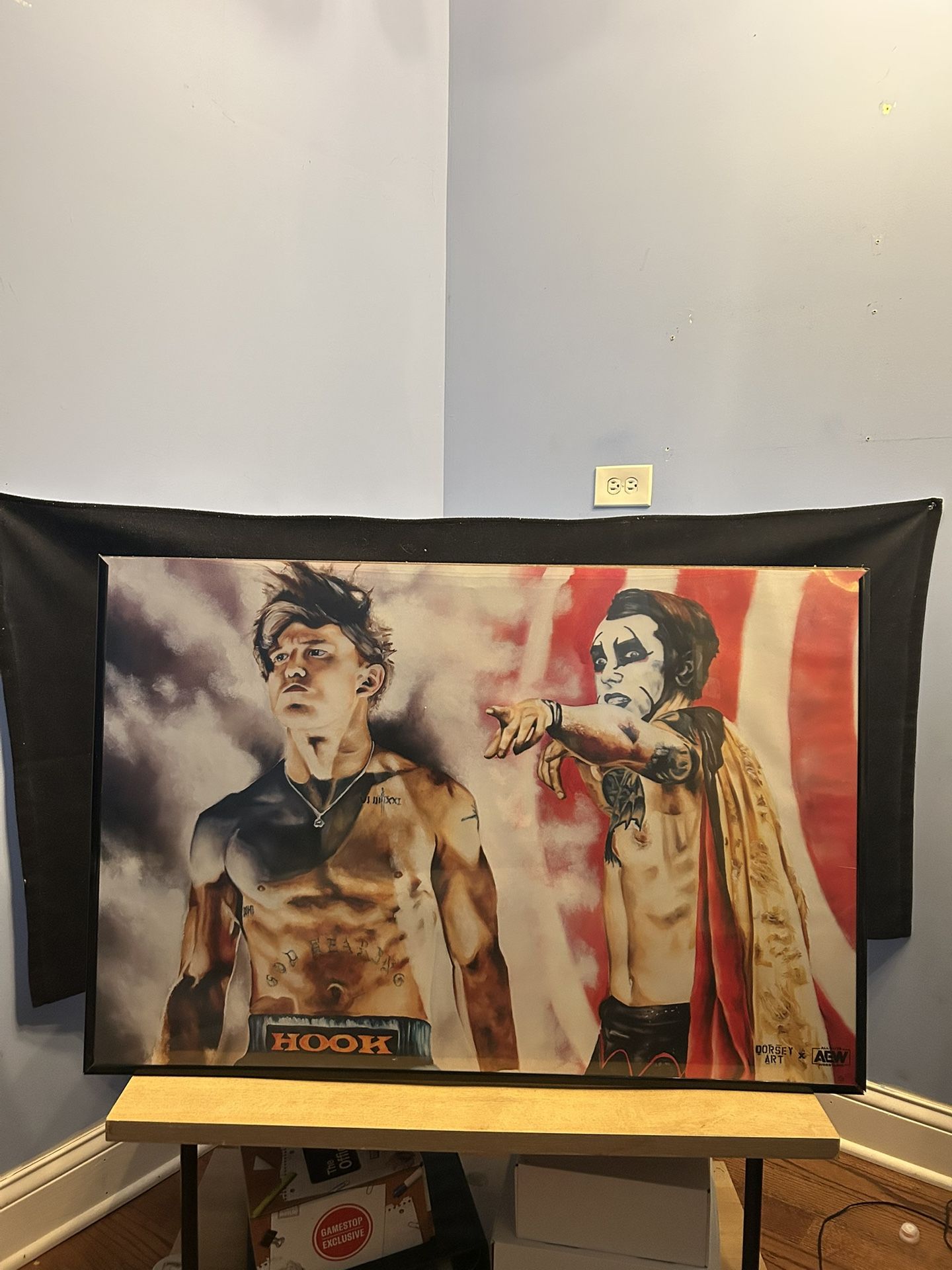 AEW Dorsey Art Danhausen & Hook