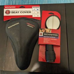 Bike Seat Cover and Mirror