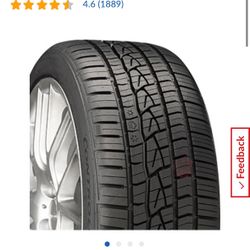 Tires- 245/45/18 (All Season)