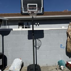 Portable Basketball Hoop Udjustable Up 9ft.
