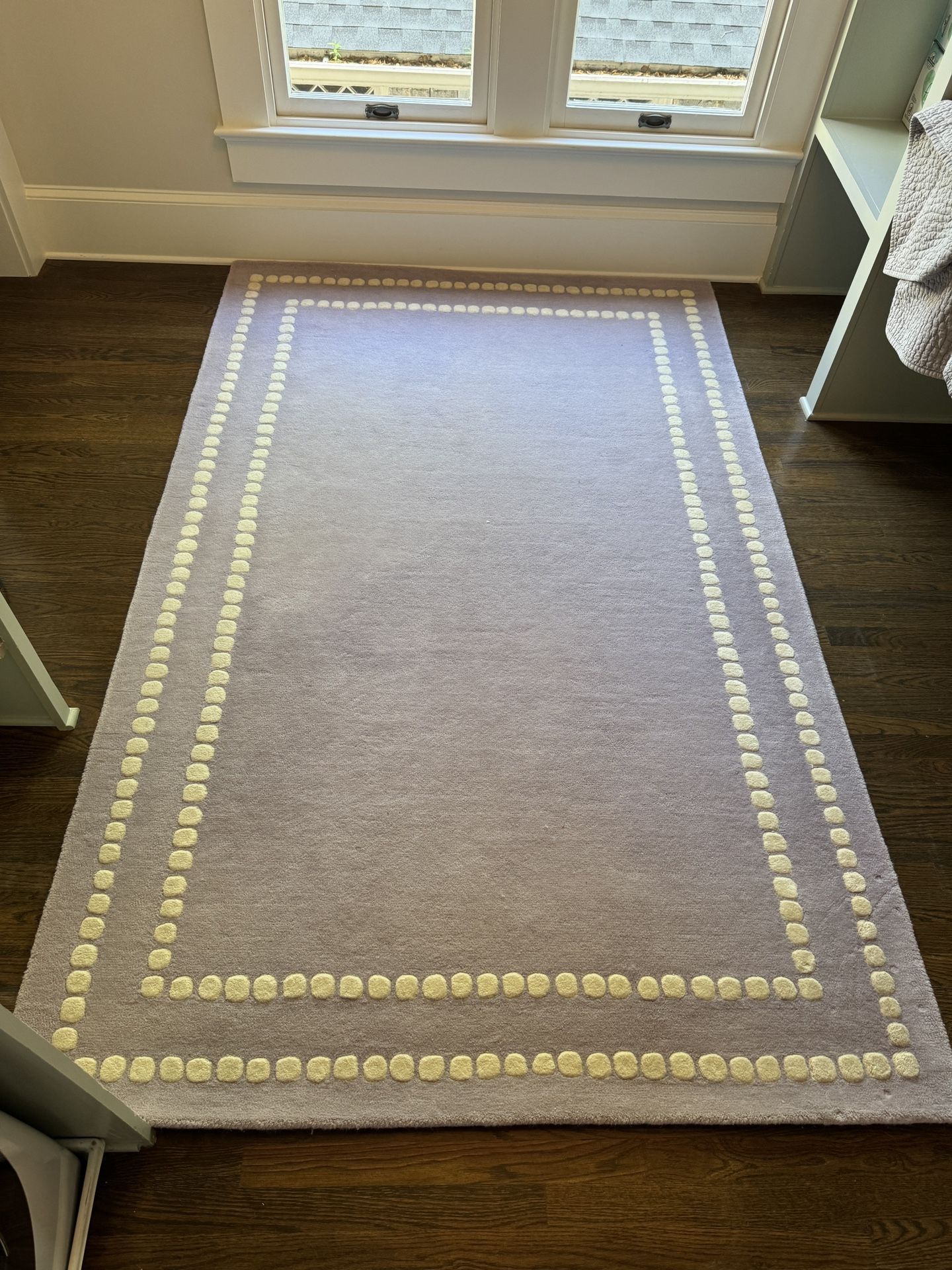 Pottery Barn Kids 5x8 Purple Rug