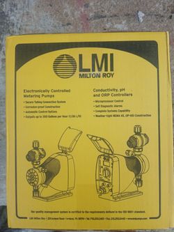 Lmi chemical pump  AD211-918SI