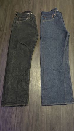 Two pairs of Levi 501’s